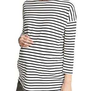 HATCH The Bateau Top Striped Pockets Size 1